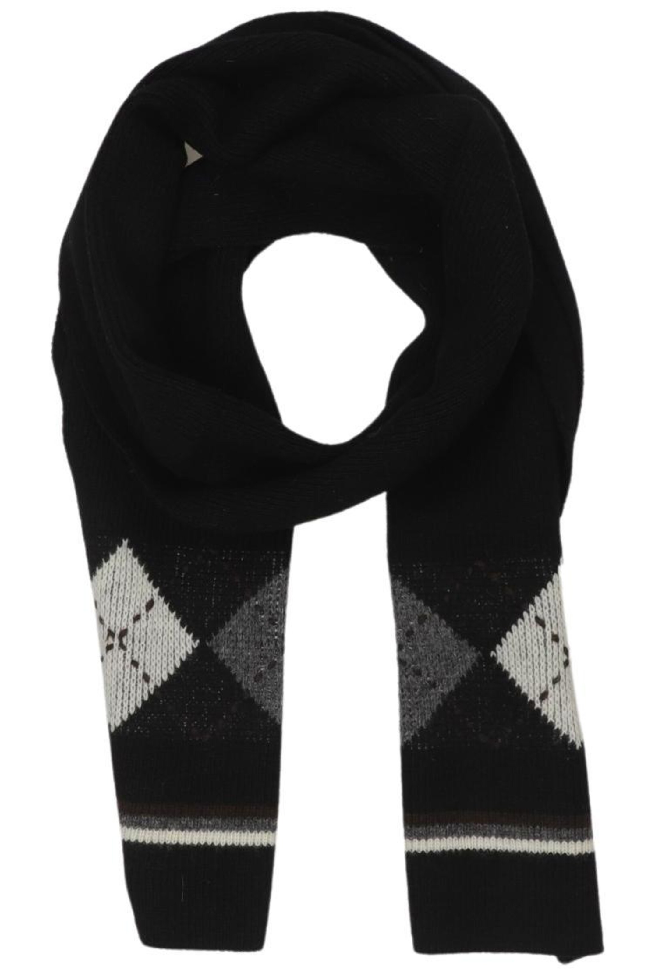 CAPO Schal oder Tuch One Size in Schwarz: Vorderseite