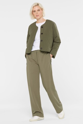 SENSES.THE LABEL Übergangsjacke in Grün: Vorderseite