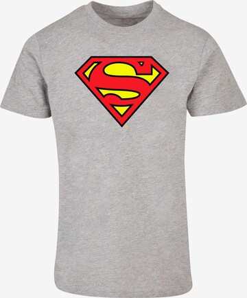 T-Shirt 'DC Originals - Superman Shield' ABSOLUTE CULT en gris : devant