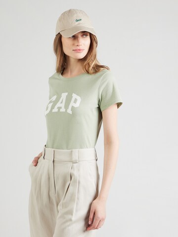 Tricou 'Classic' de la GAP pe verde: față