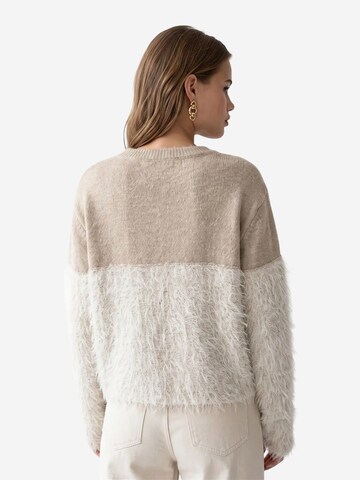 Pull-over MixRay en blanc