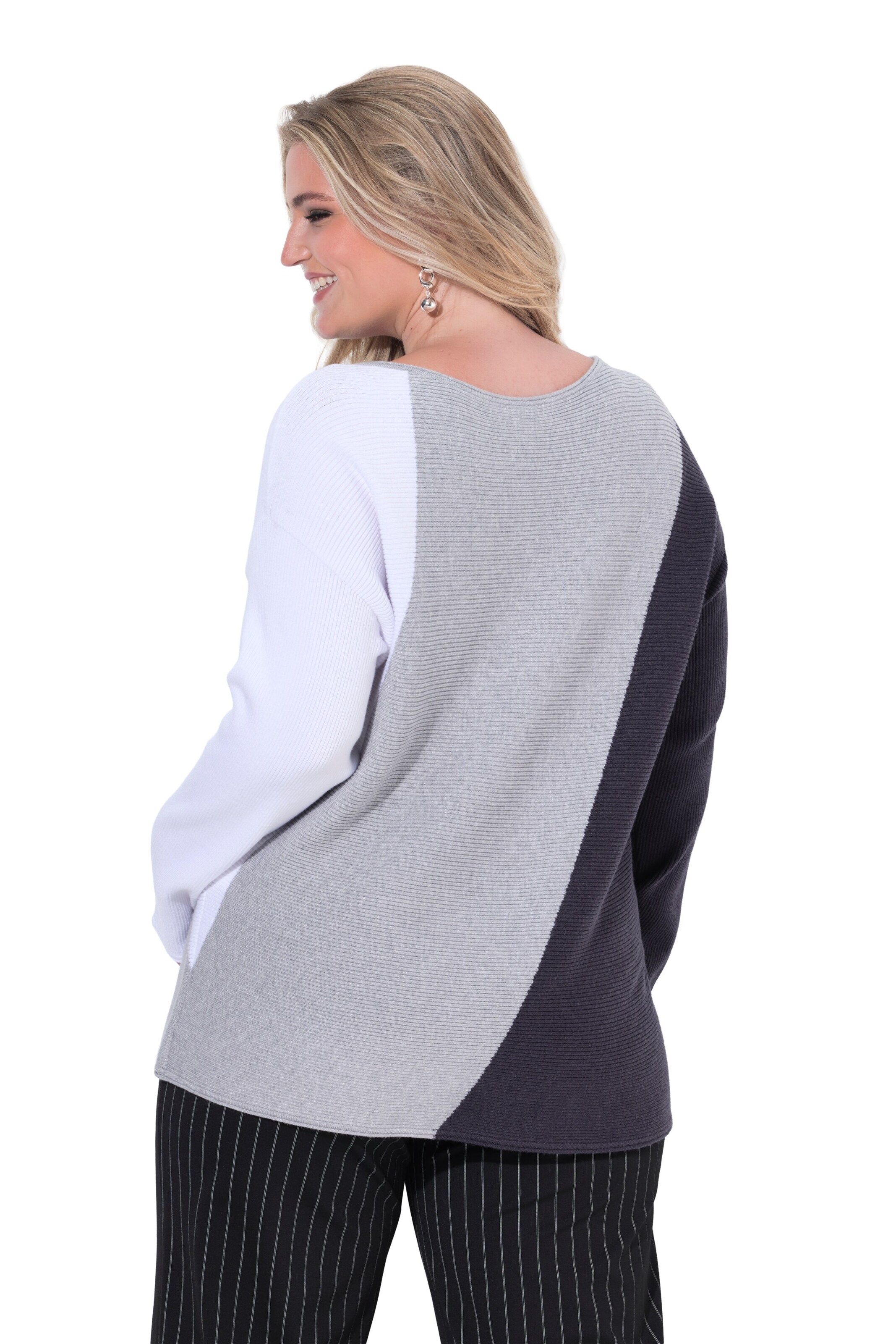 Ulla Popken Trui in Grijs