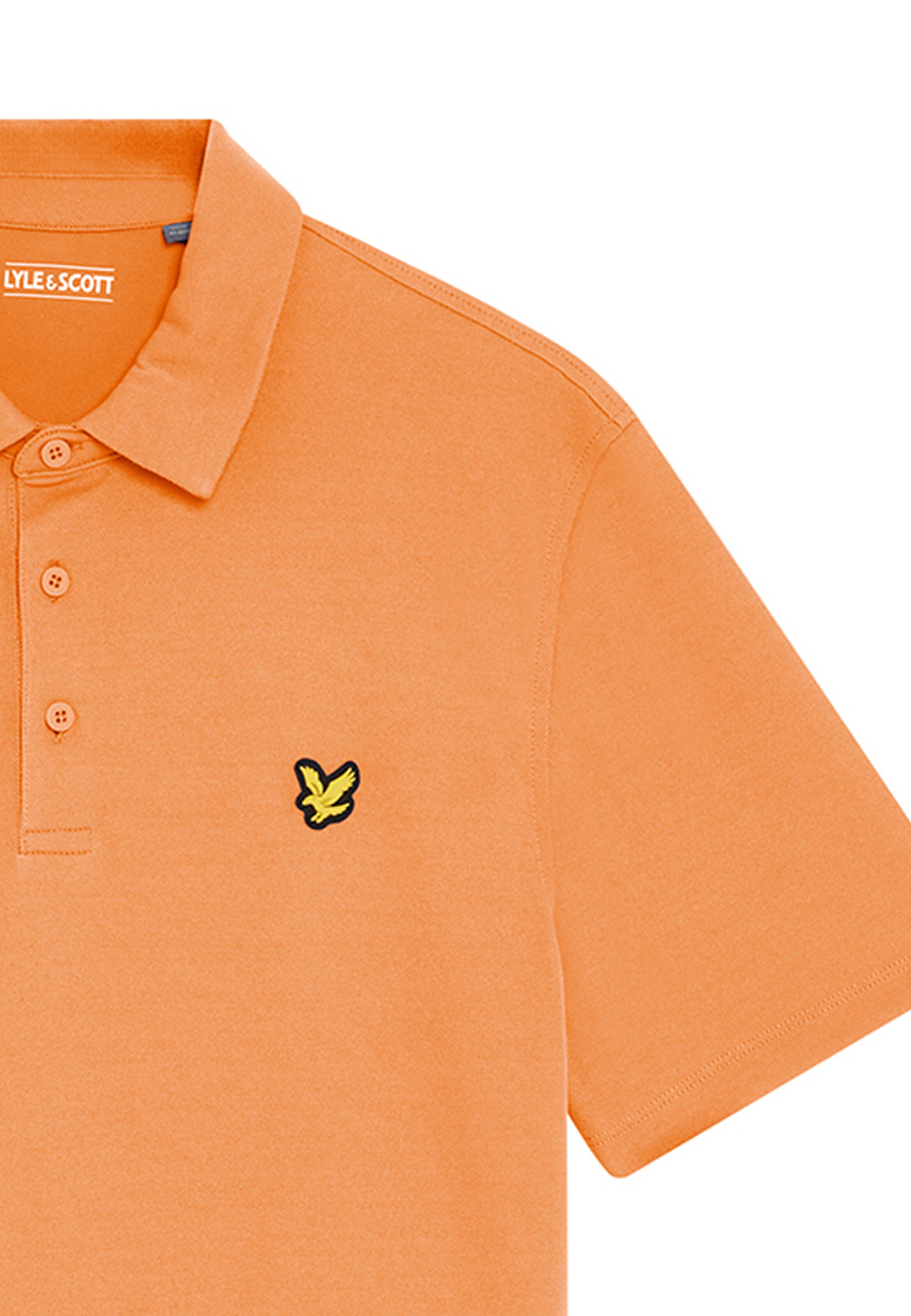 Lyle & Scott Shirt 'Golf Tour' in Oranje
