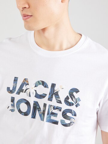 JACK & JONES T-Shirt 'JJEBryan' in Weiß