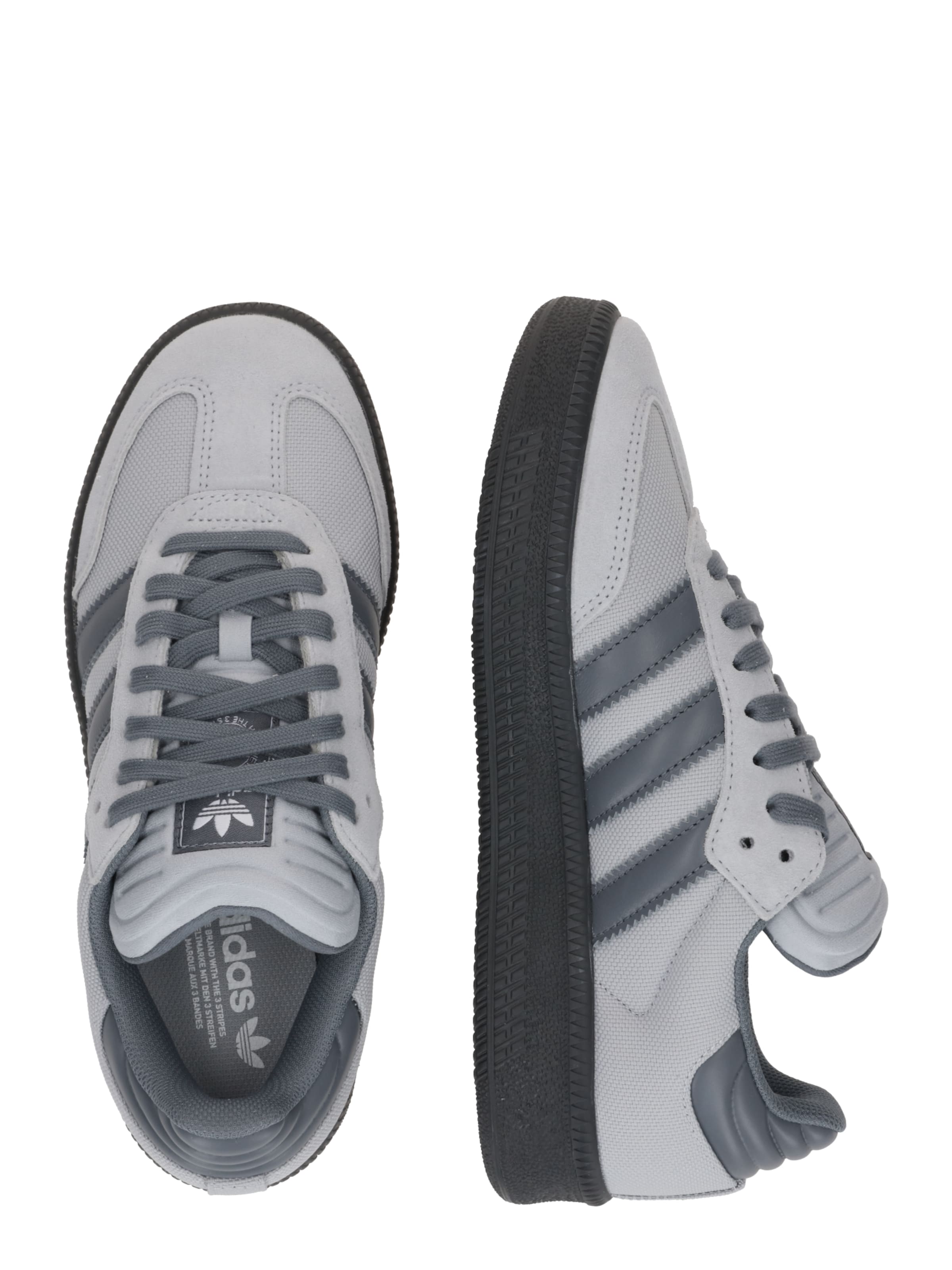 Baskets basses 'SAMBA XLG' ADIDAS ORIGINALS en gris