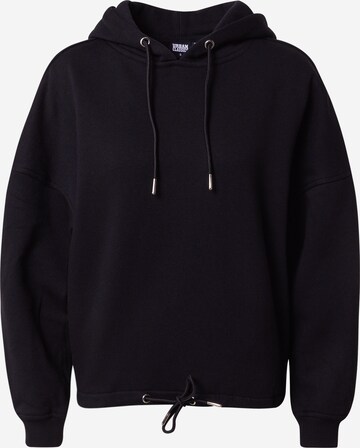 Urban Classics Sweatshirt 'Kimono' in Black: front