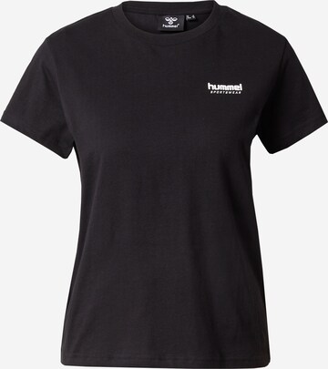 Hummel Shirt 'Kristy' in Zwart: voorkant