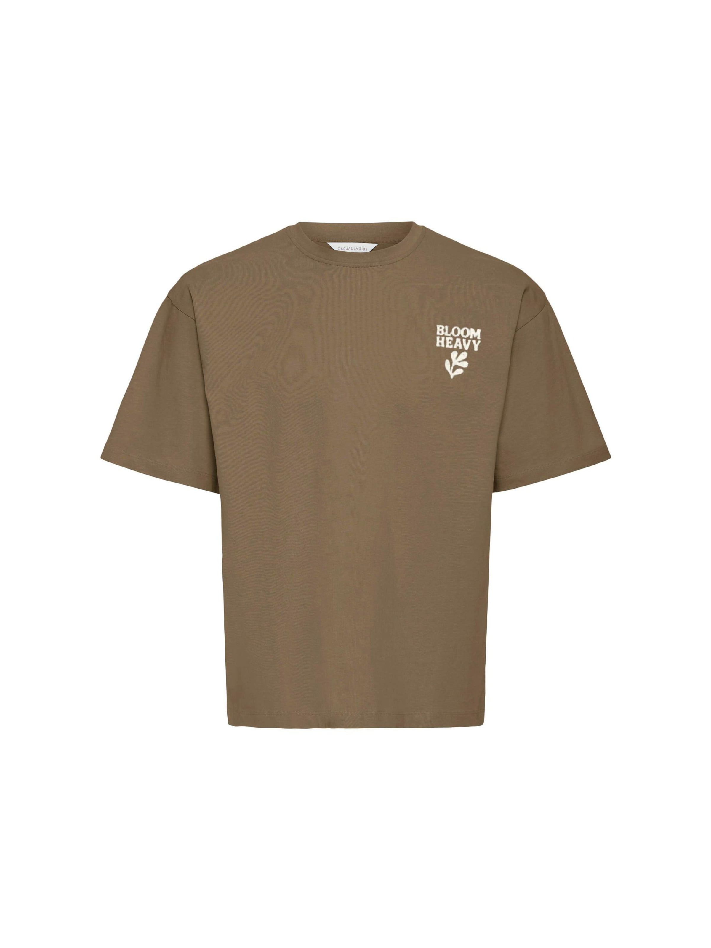 Maglietta ' CFRude ' di Casual Friday in grigio: frontale