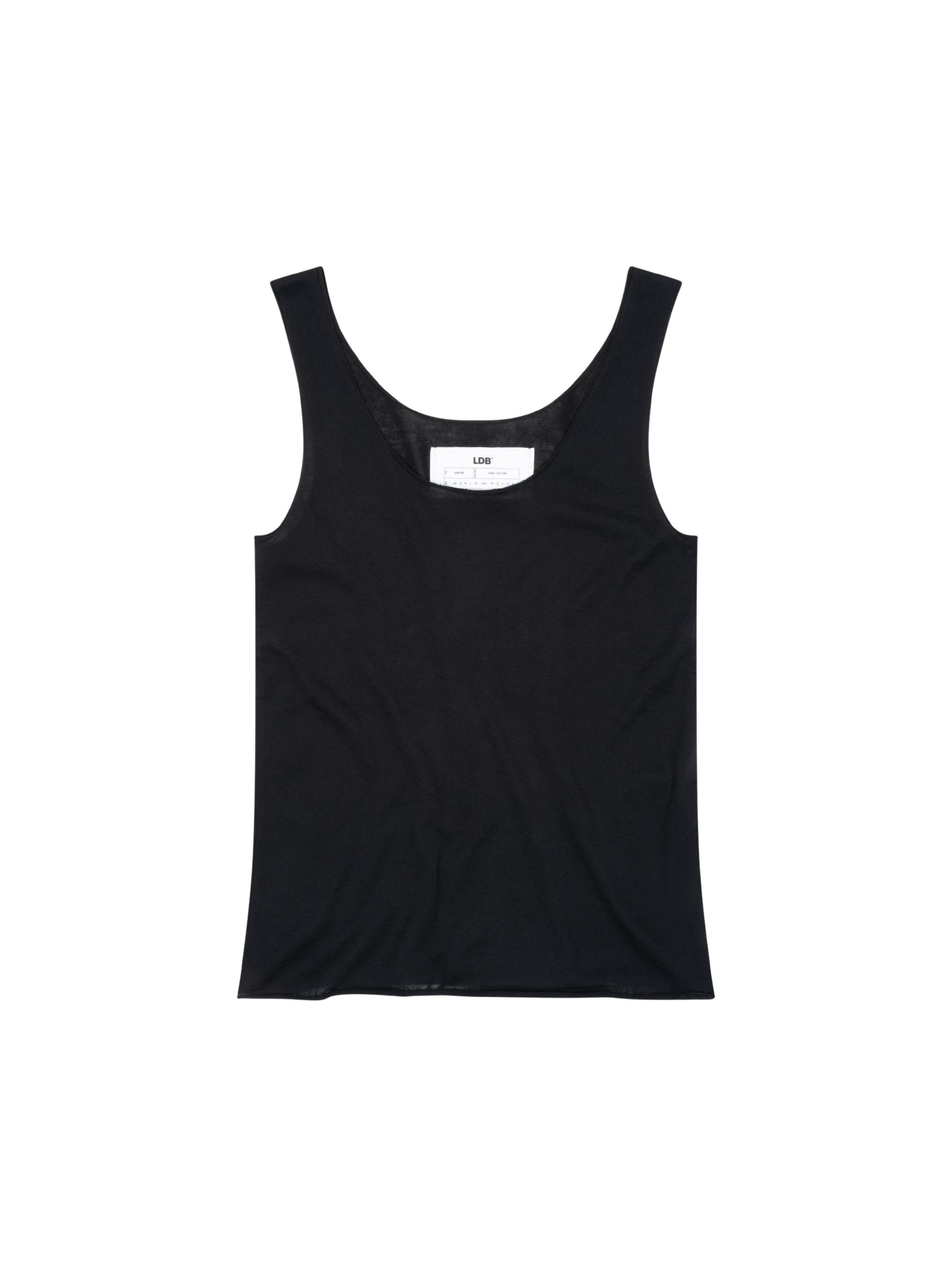 Haut 'Plume' LDB en noir : devant