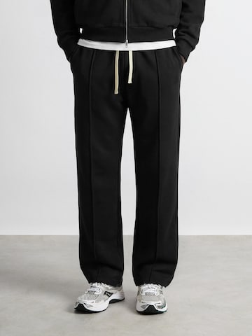 Burocs Wide Leg Sporthose‌‌‌‌ in Schwarz
