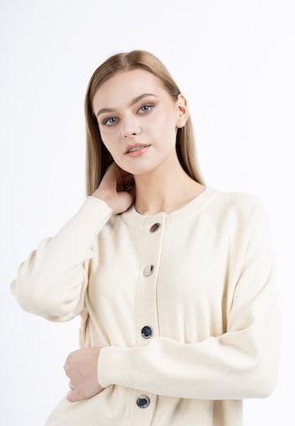 DreiMaster Klassik Knit Cardigan 'Markani' in White