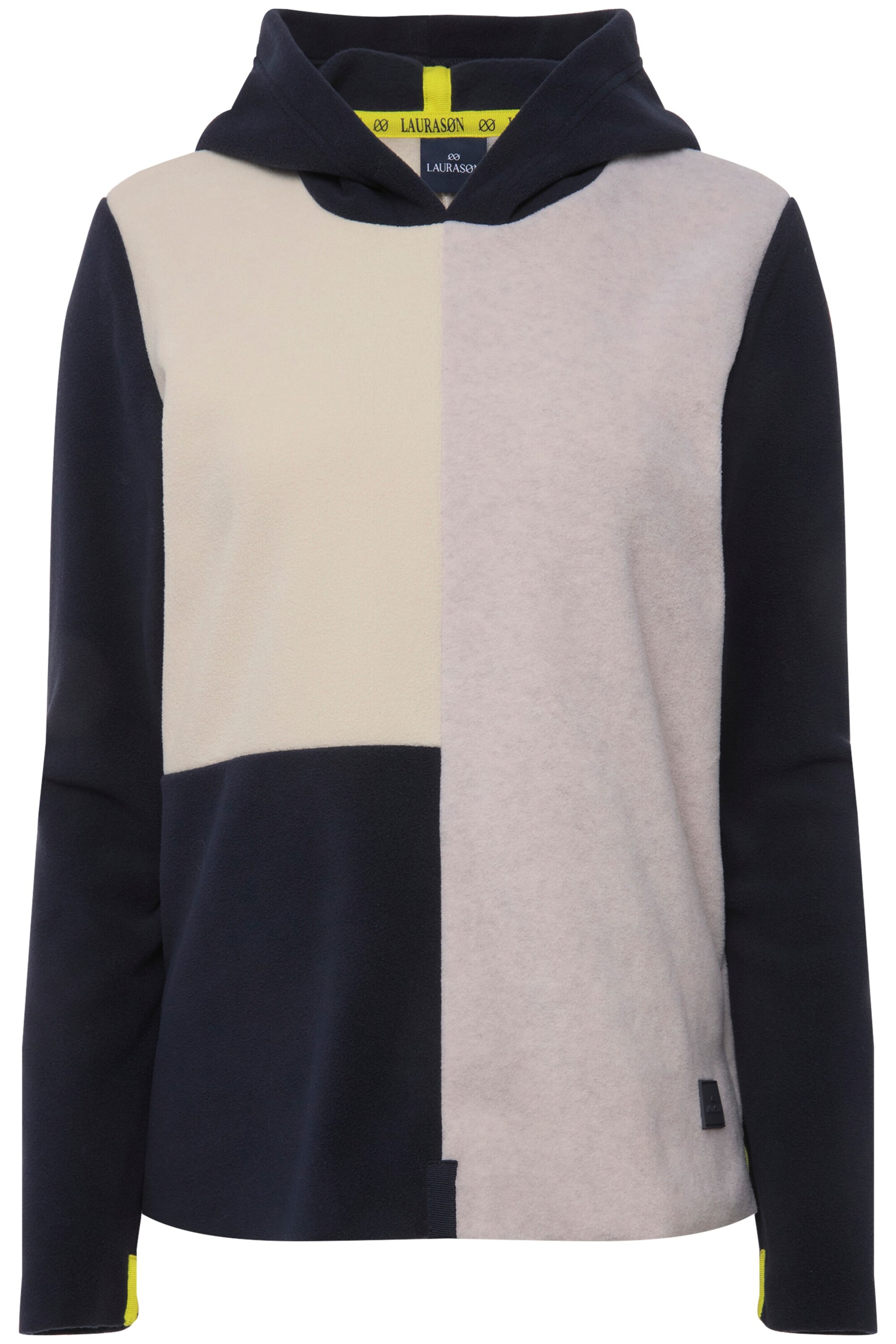 LAURASØN Sweatshirt in Beige: front