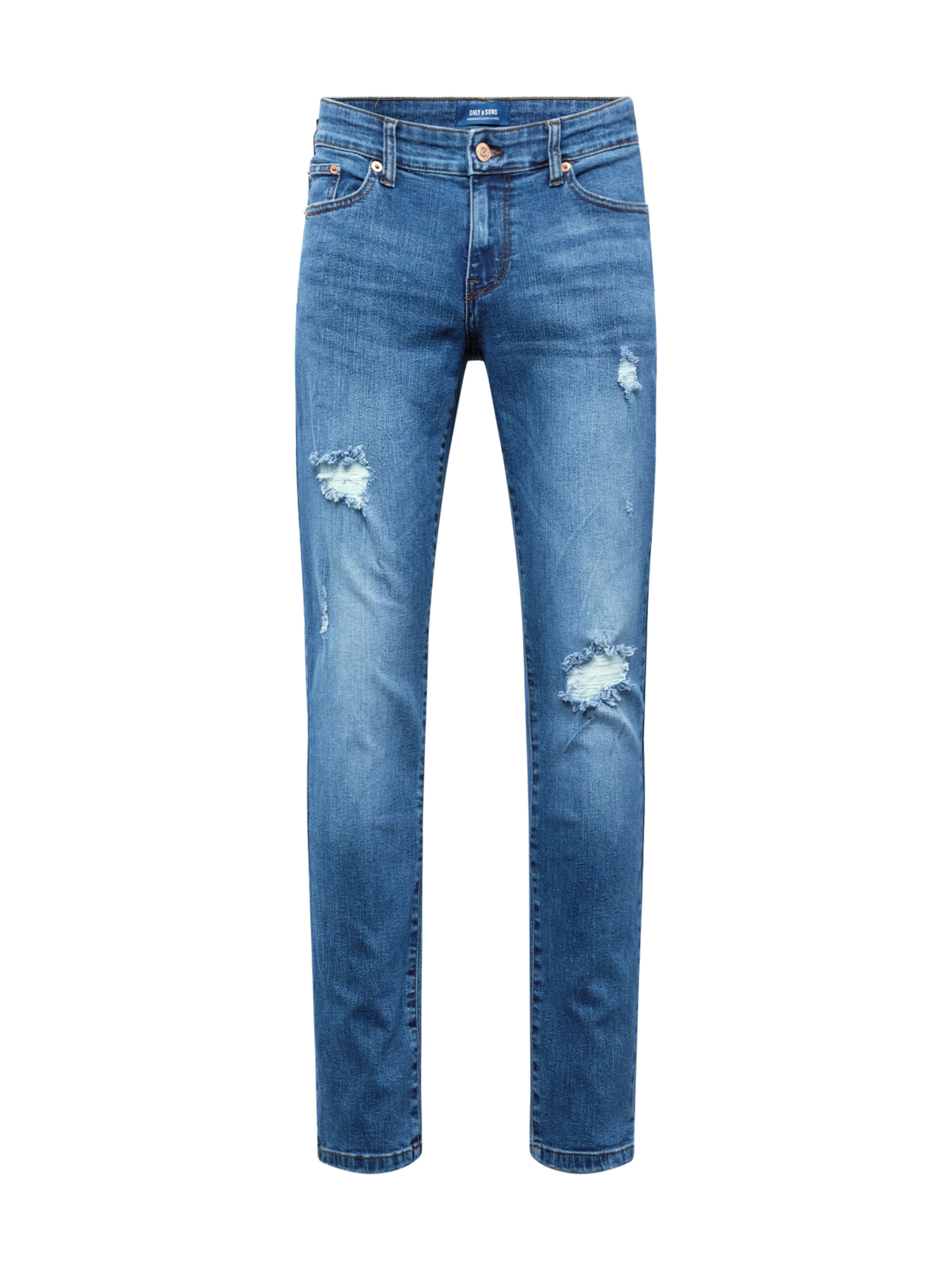 Only & Sons - Slimfit Calças de ganga 'LOOM' em azul: frente