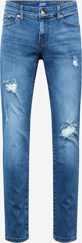 Coupe slim Jean 'LOOM' Only & Sons en bleu : devant