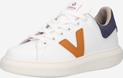 VICTORIA Sneakers 'MILAN' in Navy / Saffron / White, Item view