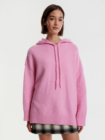 EDITED Sweater 'Xavia' in Pink: front