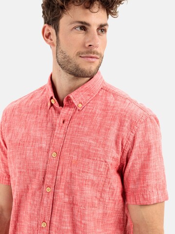 CAMEL ACTIVE Regular fit Button Up Shirt in Red