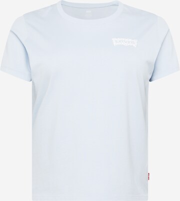 Levi's® Plus Shirt 'Perfect' in Blauw: voorkant