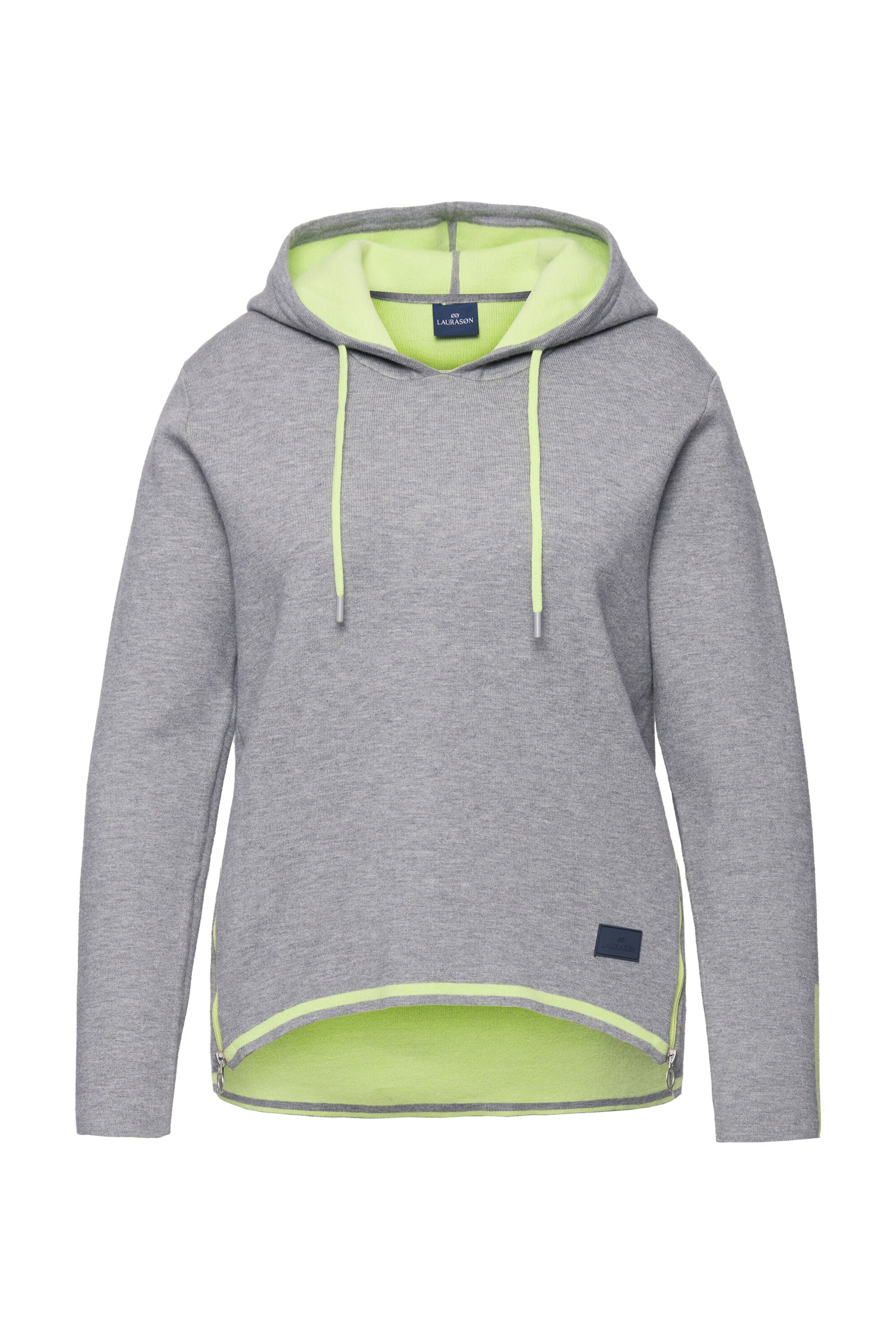 LAURASØN Pullover in Grau: Vorderseite