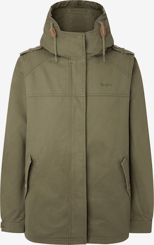 Pepe Jeans Between-Seasons Parka 'Sally' in Green: front