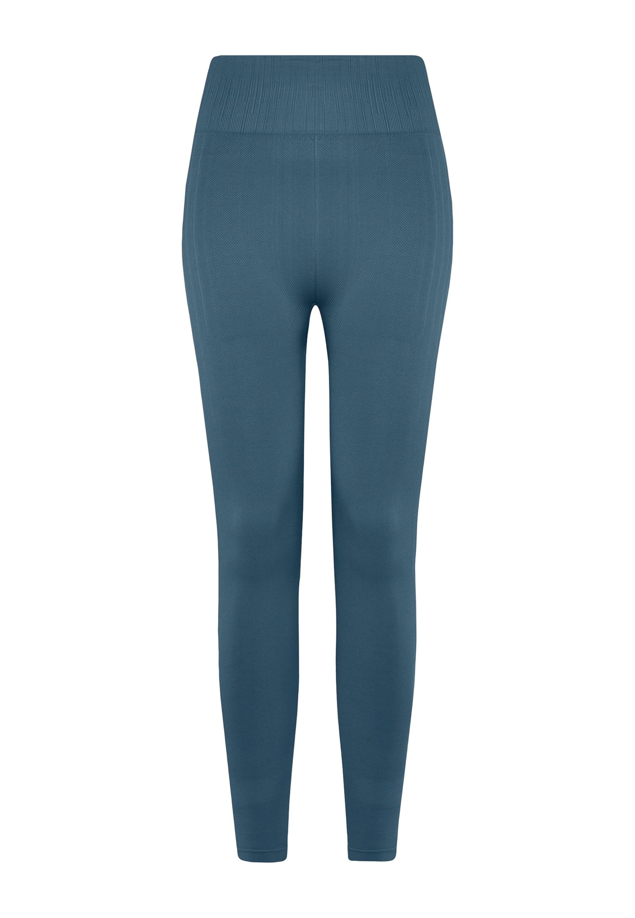 Born Living Yoga Regular Leggings 'Nawal' in Blue: front