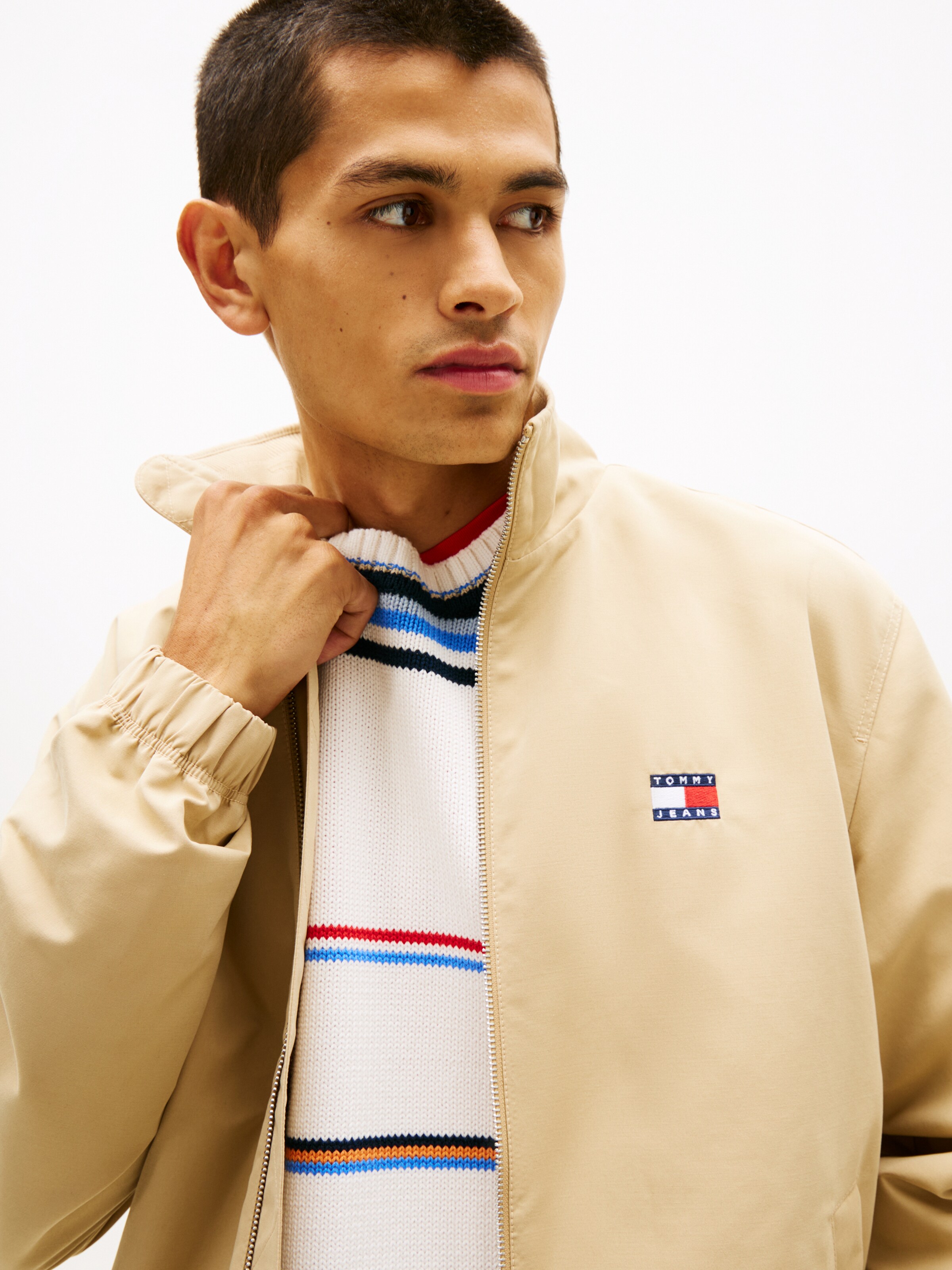 Veste mi-saison Tommy Jeans en marron
