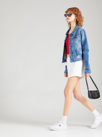 Tommy Jeans Přechodná bunda 'IZZIE' – modrá