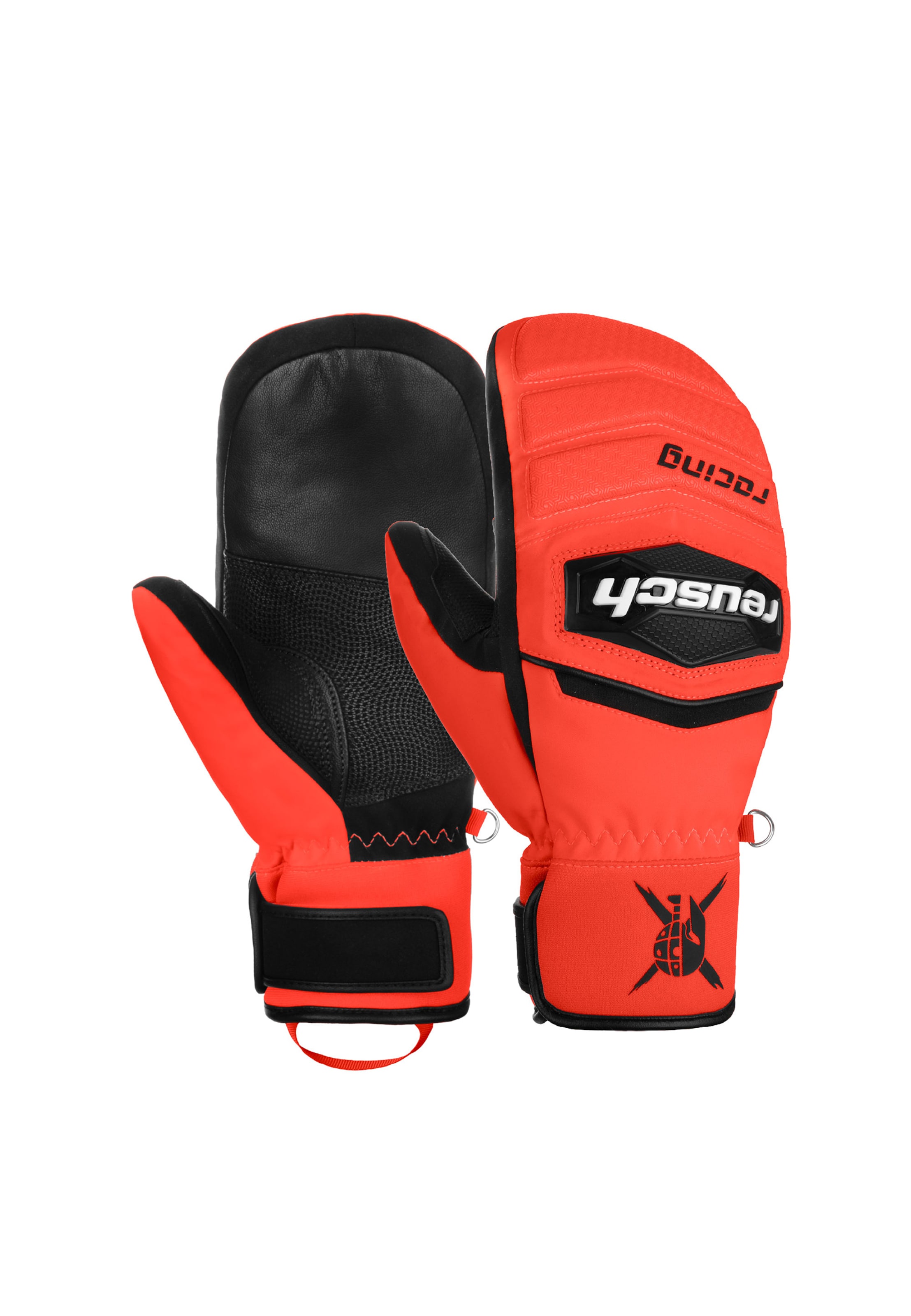 REUSCH Sporthandschuhe 'Worldcup Warrior' in orange / schwarz / weiß, Produktansicht