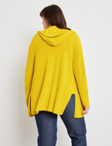 Cardigan SAMOON en jaune