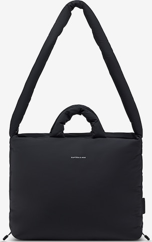 Kapten & Son Umhängetasche 'Skara Cloud Pro' in Schwarz: Vorderseite