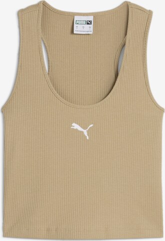 PUMA Sports Top 'DARE TO' in Beige: front