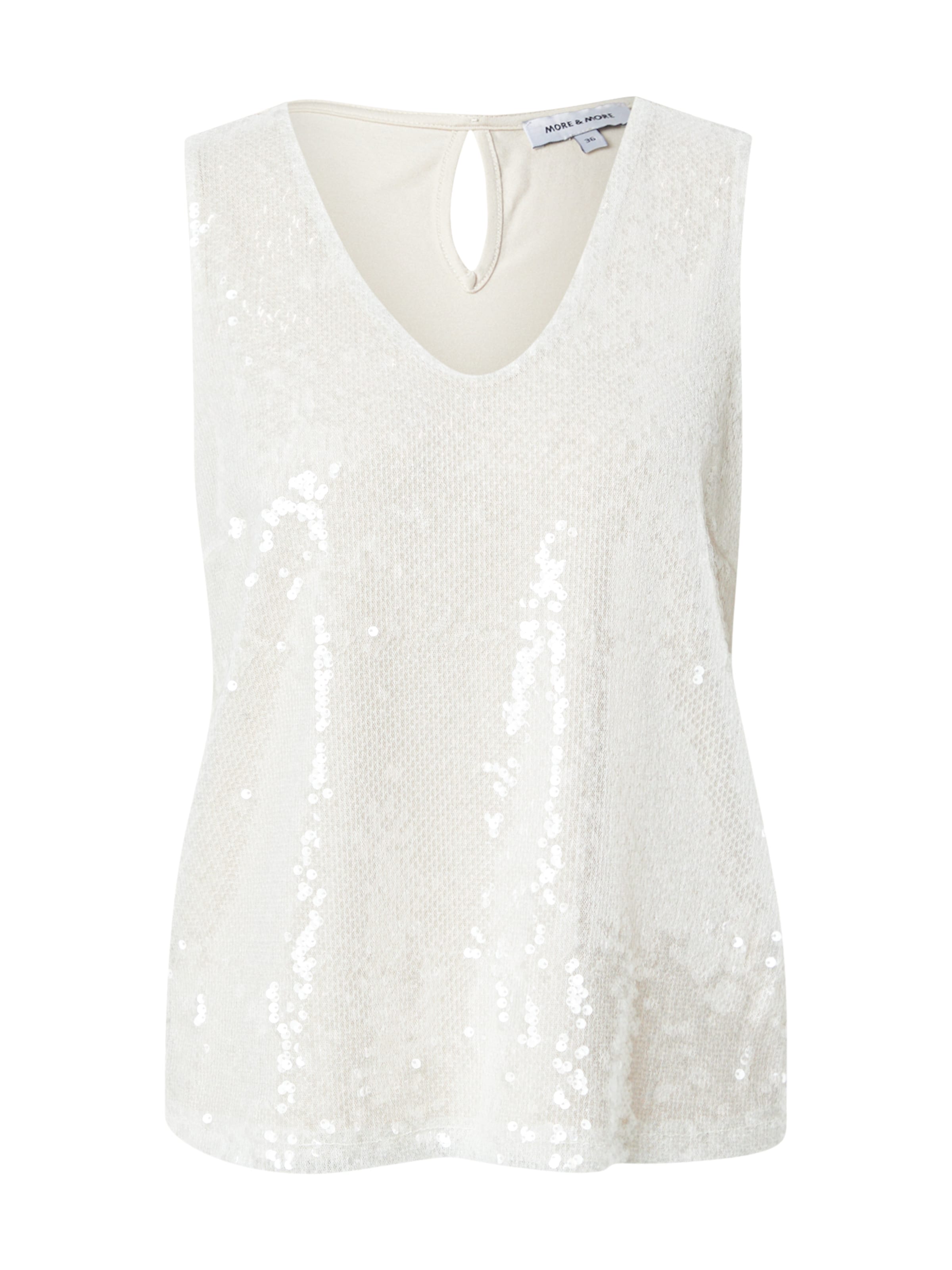 MORE & MORE Bluzka w kolorze beżowy: przód