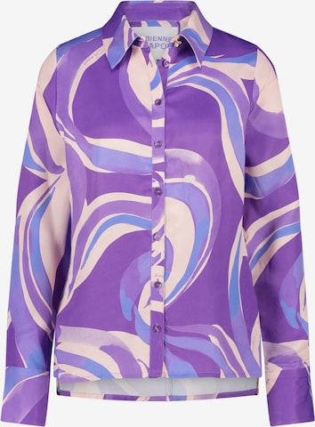 Fabienne Chapot Blouse in Lila: voorkant