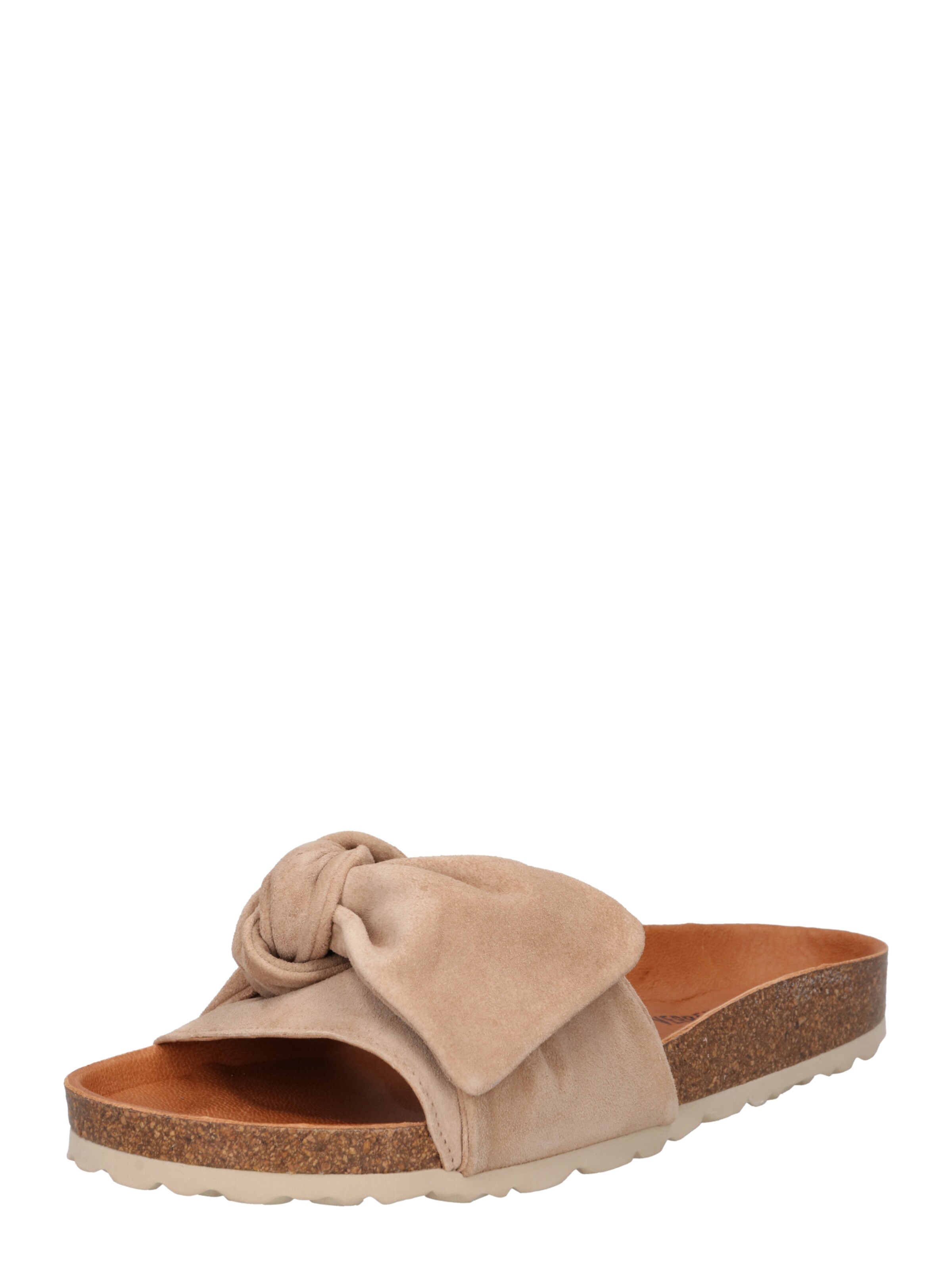 VERBENAS Pantolette 'Roxy' in Beige: Vorderseite