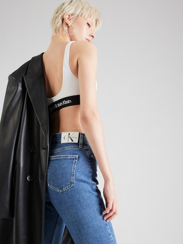 Calvin Klein Jeans Alt laienev Teksapüksid 'AUTHENTIC BOOTCUT', värv sinine