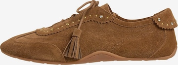 Pepe Jeans - Calzado deportivo con cordones 'W11 Noa Boho' en marrón: frente