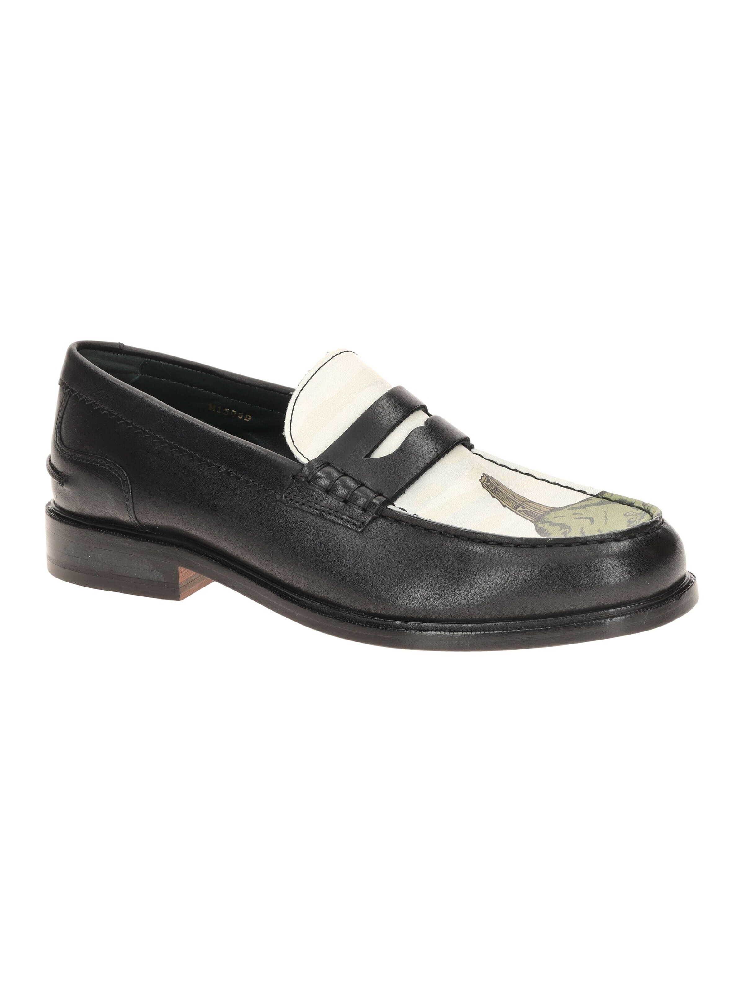CLARKS Moccasins 'Clarks CraftJames Lo Slipper schwarz Loafer Herren  26186612' in 44 in Black, Item view
