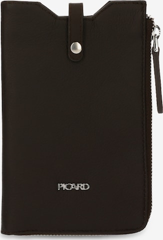 Picard Smartphonehoesje ' Handsome ' in Bruin: voorkant