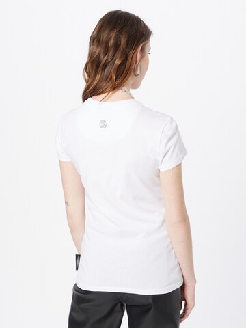 Plein Sport Koszulka w kolorze biały