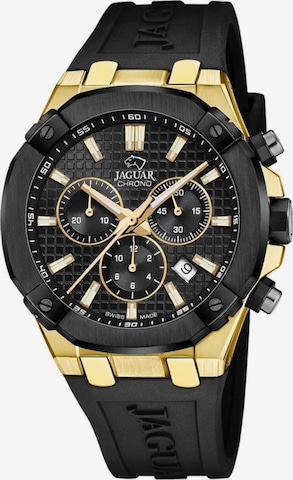 Montre à affichage analogique 'Diplomatic' Jaguar en noir : devant