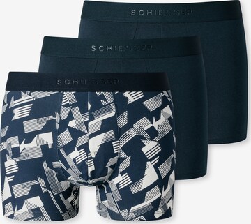 SCHIESSER Boxershorts in Blauw: voorkant