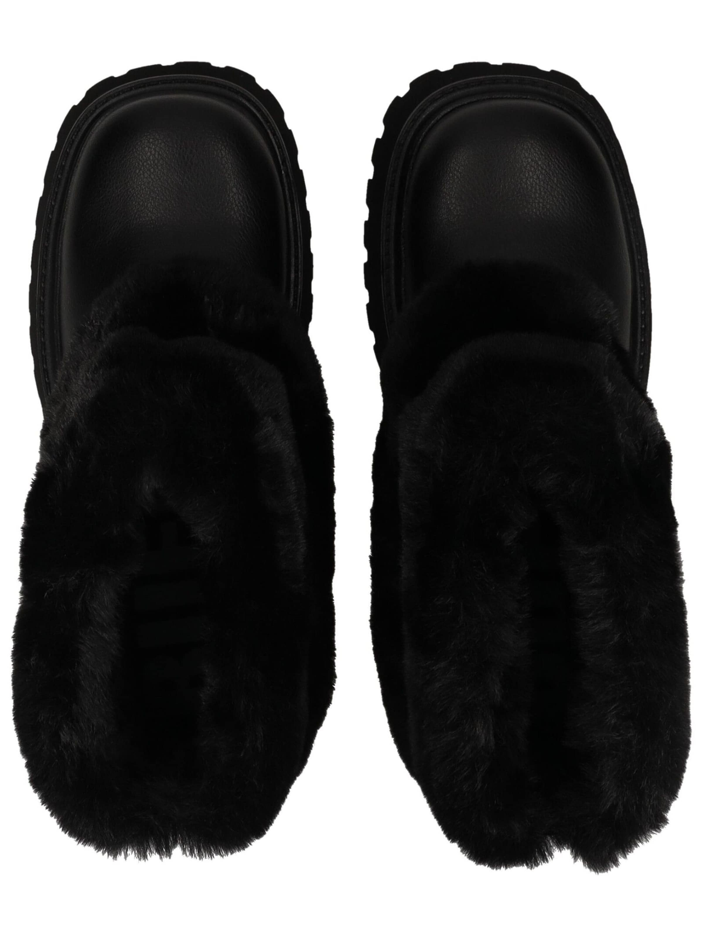 BUFFALO Stiefelette in Schwarz