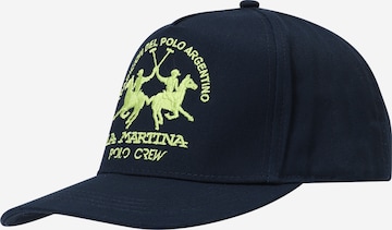 Cappello da baseball di La Martina in blu: frontale