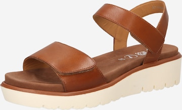 ARA Sandals 'Bilbao' in Brown: front