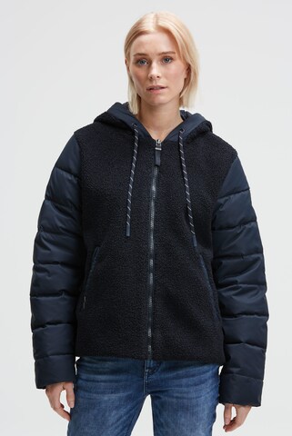 Soccx Fleecejacke in Blau: Vorderseite