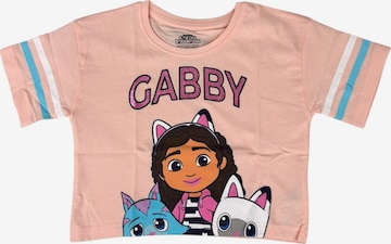 Gabby's Dollhouse Shirt 'Gabby´s Dollhouse Crop Top' in Pink: Vorderseite