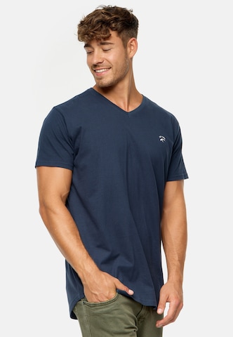 INDICODE JEANS Shirt 'Clever' in Blauw