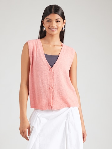 rozā AMERICAN VINTAGE Adīta veste 'NAGOO': no priekšpuses