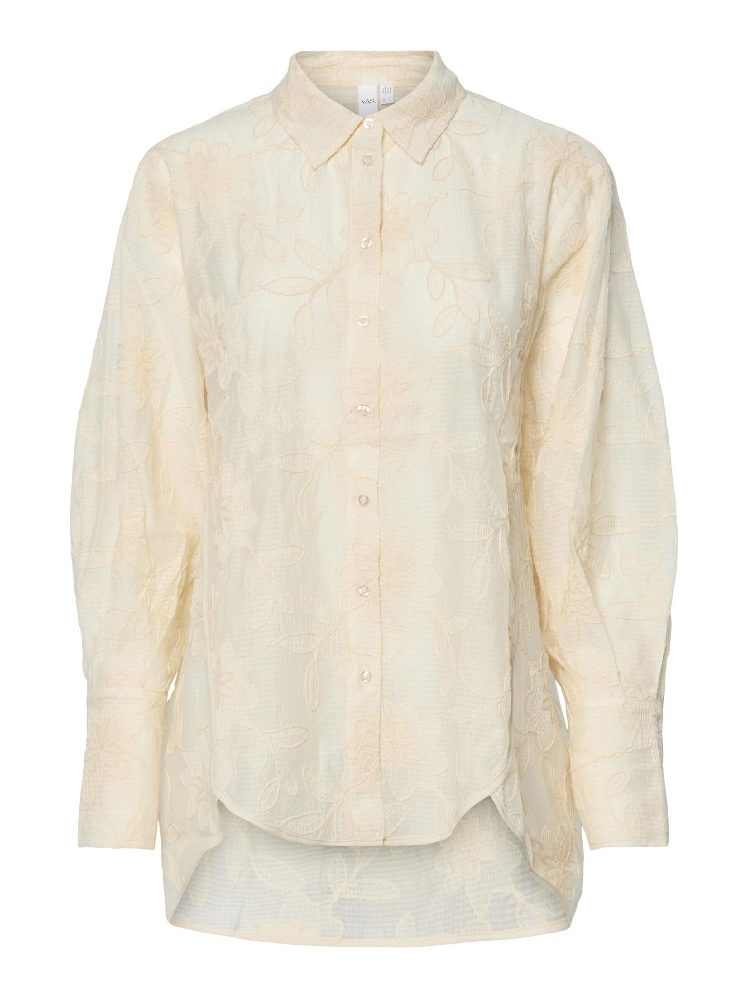 YAS Bluse i gul: forside