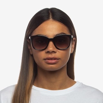 LE SPECS Sunglasses 'Veracious' in Black: front